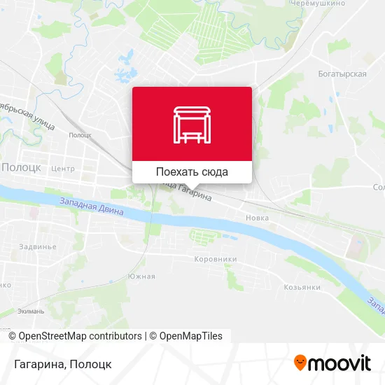 Карта Гагарина