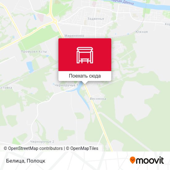 Карта Белица