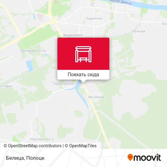 Карта Белица