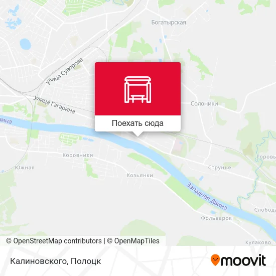 Карта Калиновского