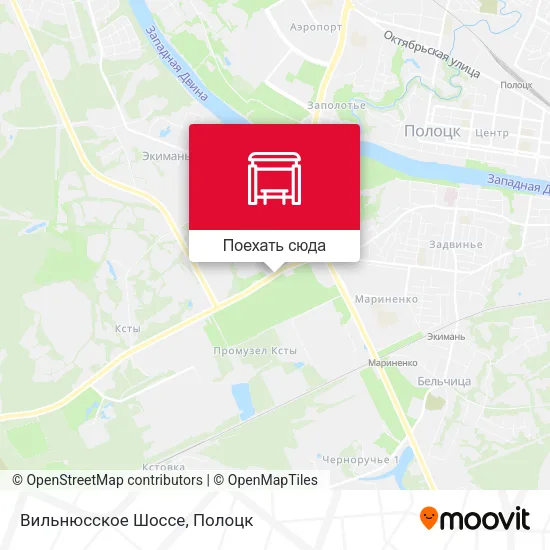 Карта Вильнюсское Шоссе