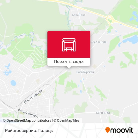 Карта Райагросервис