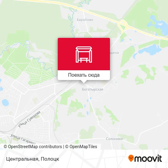 Карта Центральная