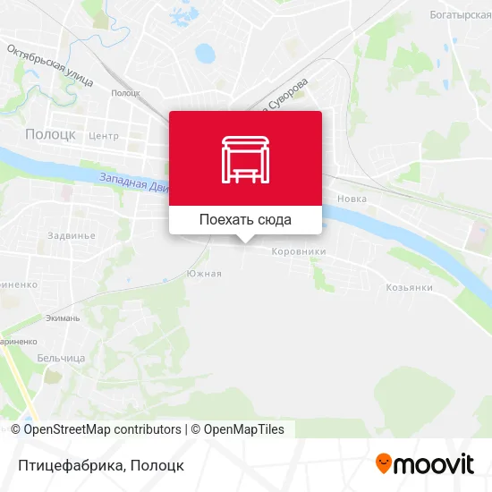 Карта Птицефабрика