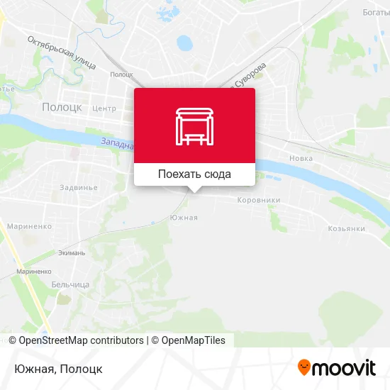 Карта Южная