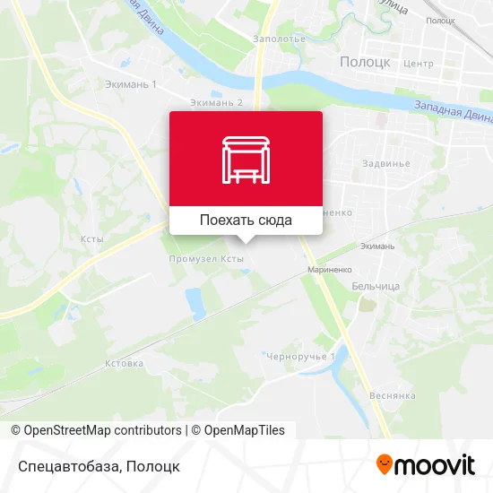 Карта Спецавтобаза