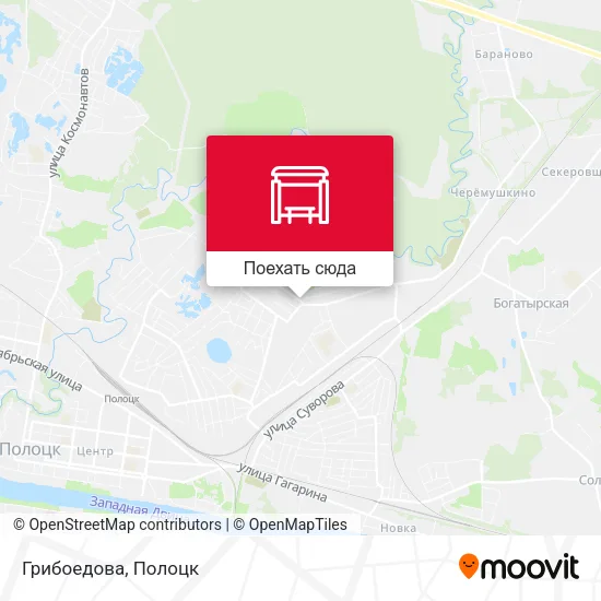 Карта Грибоедова