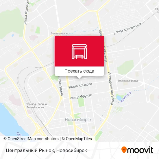 Карта Центральный Рынок