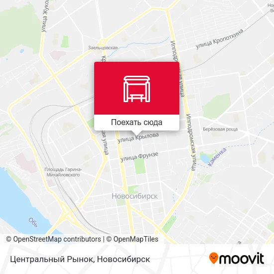 Карта Центральный Рынок