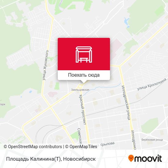 Карта Площадь Калинина(Т)