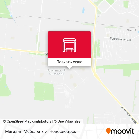Карта Магазин Мебельный