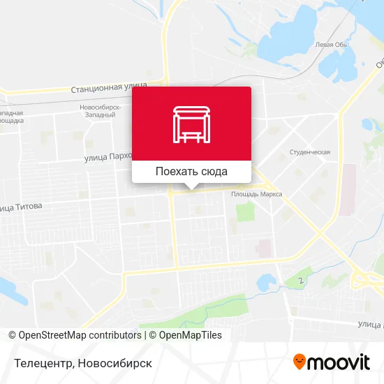 Карта Телецентр