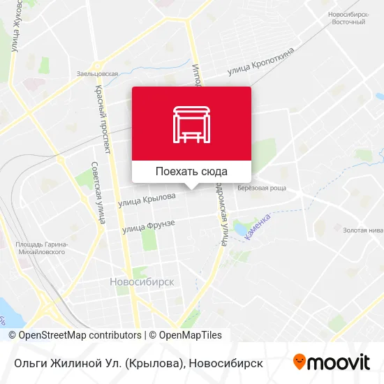 Карта Ольги Жилиной Ул. (Крылова)