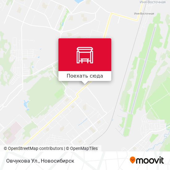 Карта Овчукова Ул.