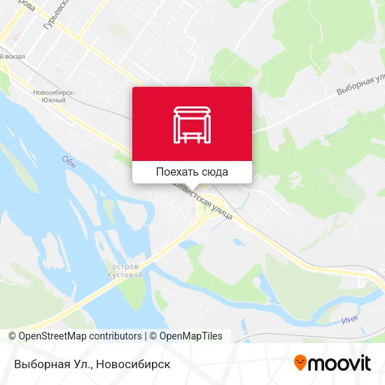 Карта Выборная Ул.