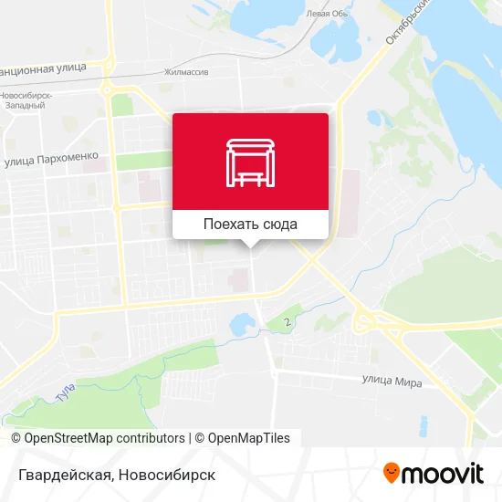 Карта Гвардейская