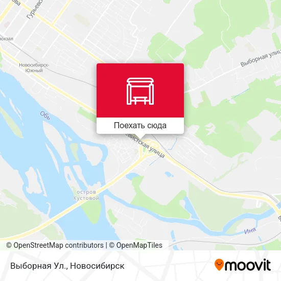Карта Выборная Ул.