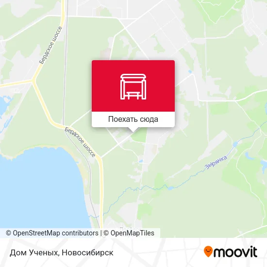 Карта Дом Ученых