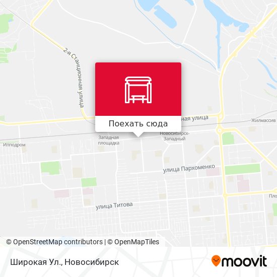 Карта Широкая Ул.
