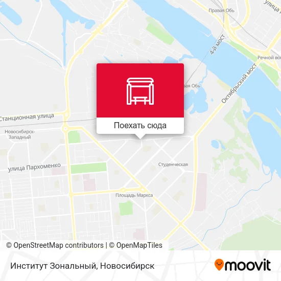 Карта Институт Зональный