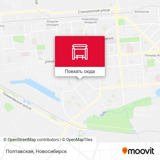 Карта Полтавская