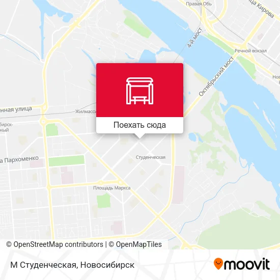 Карта М Студенческая