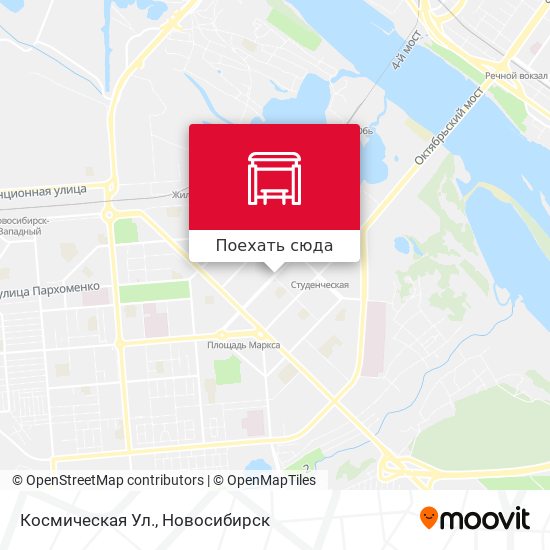 Карта Космическая Ул.