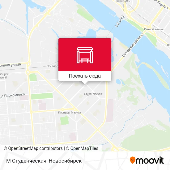 Карта М Студенческая