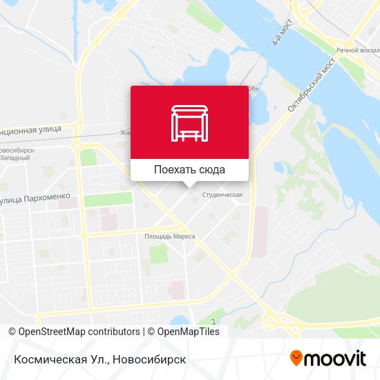Карта Космическая Ул.