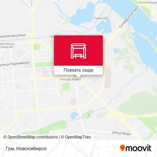 Карта Гум