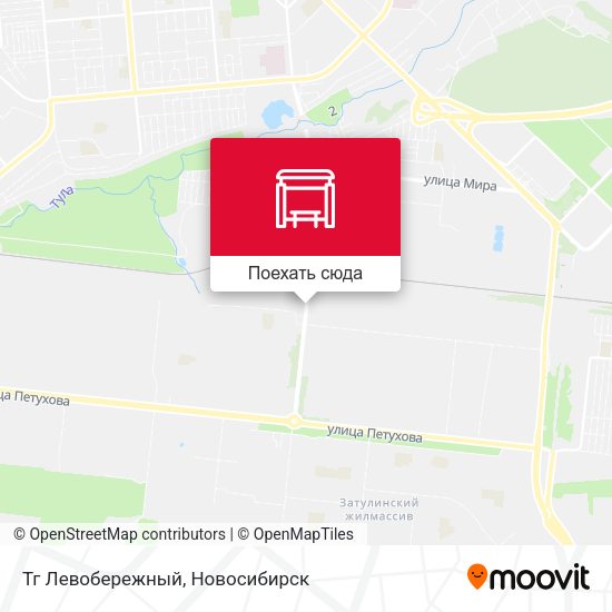Карта Тг Левобережный