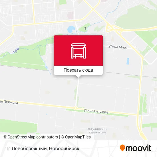 Карта Тг Левобережный