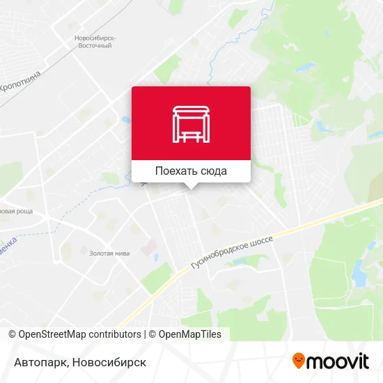 Карта Автопарк