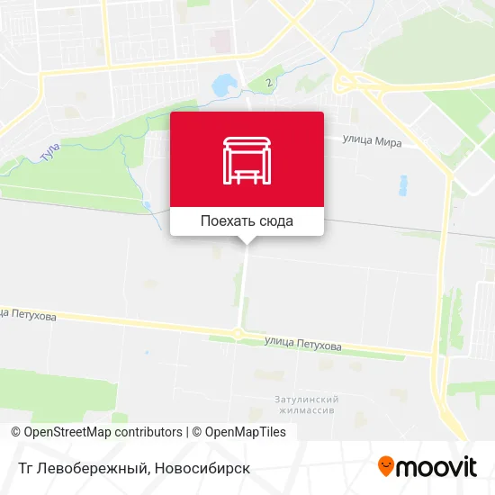 Карта Тг Левобережный