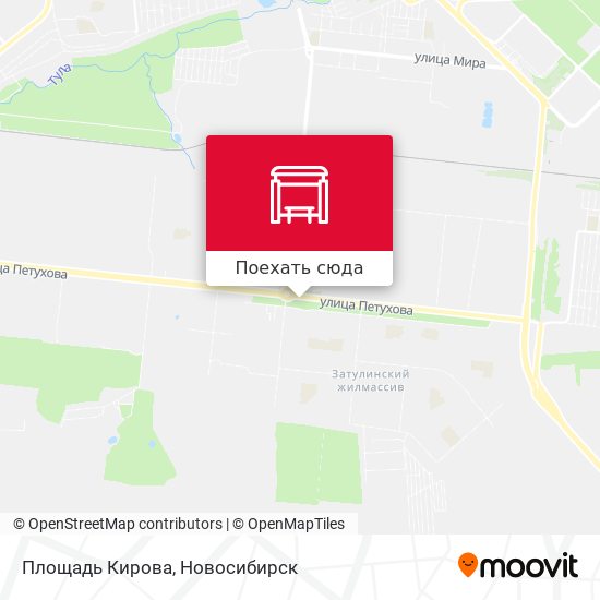 Карта Площадь Кирова