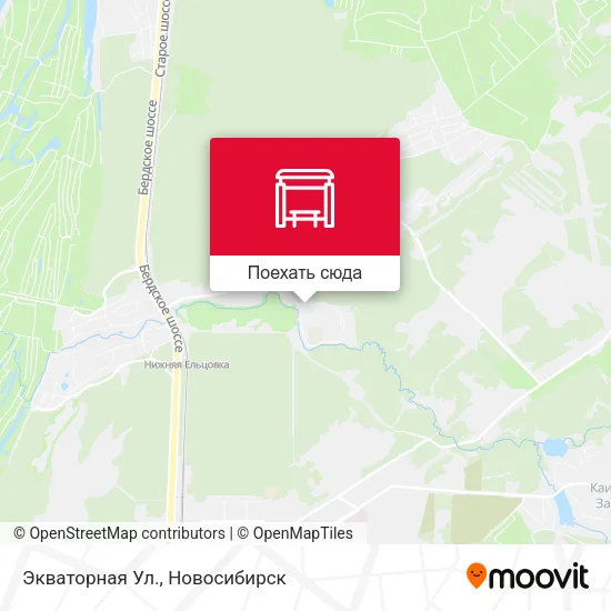 Карта Экваторная Ул.