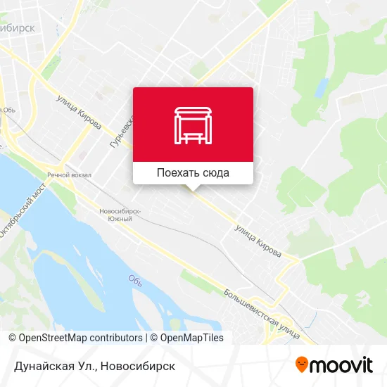 Карта Дунайская Ул.