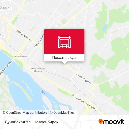 Карта Дунайская Ул.
