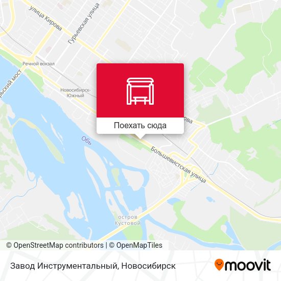 Карта Завод Инструментальный