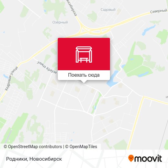 Карта Родники