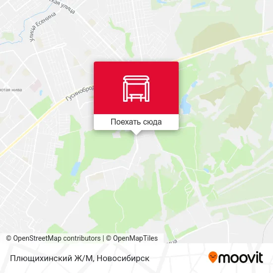 Карта Плющихинский Ж/М