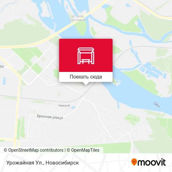 Карта Урожайная Ул.