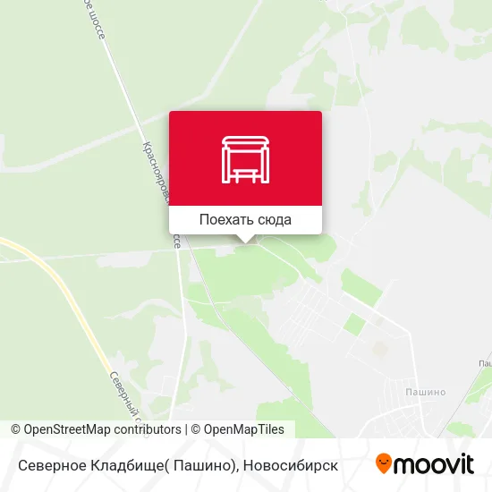 Карта Северное Кладбище( Пашино)