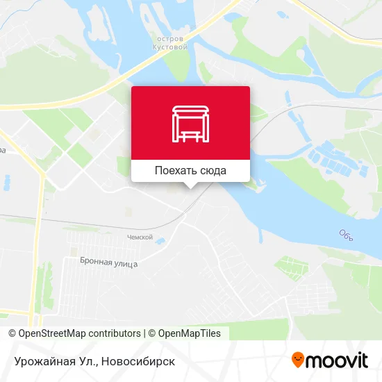 Карта Урожайная Ул.