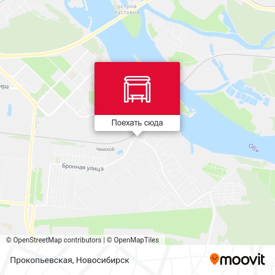 Карта Прокопьевская