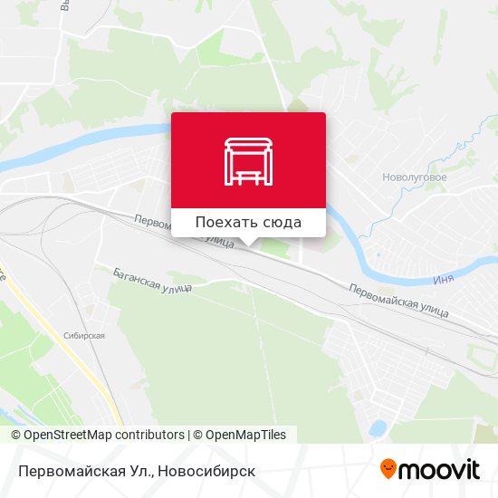 Карта Первомайская Ул.