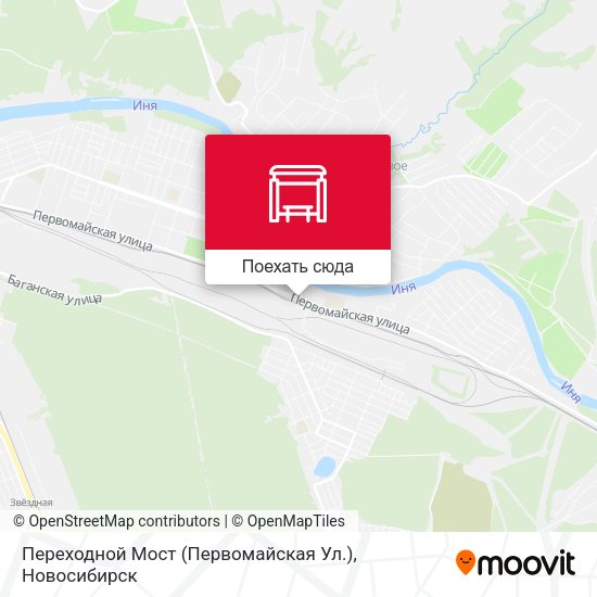 Карта Переходной Мост (Первомайская Ул.)