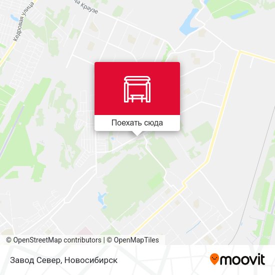 Карта Завод Север