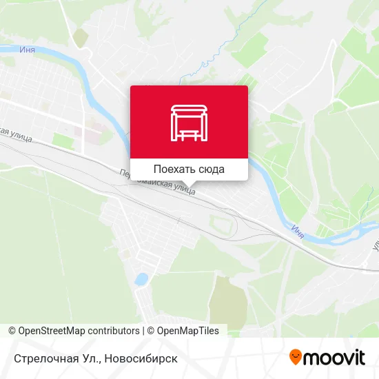 Карта Стрелочная Ул.