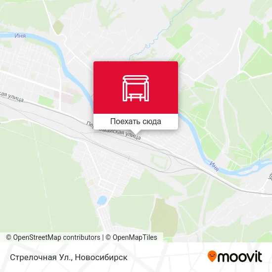 Карта Стрелочная Ул.
